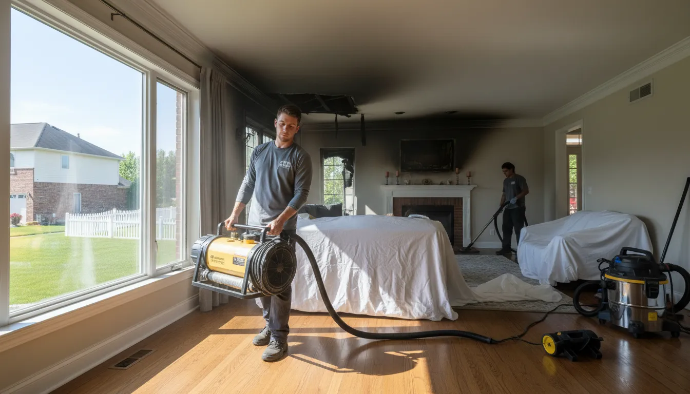 Trusted Smoke Damage Cleanup for Rochelle Homes & Businesses